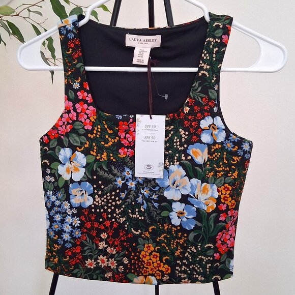 Laura Ashley Tops - New Laura Ashley Floral Tank Top